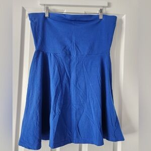 Blue Express Strapless Dress